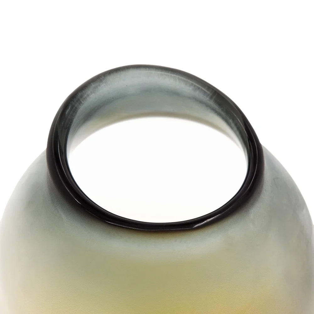 Handmade Fading Glass Vase 11.5" D789