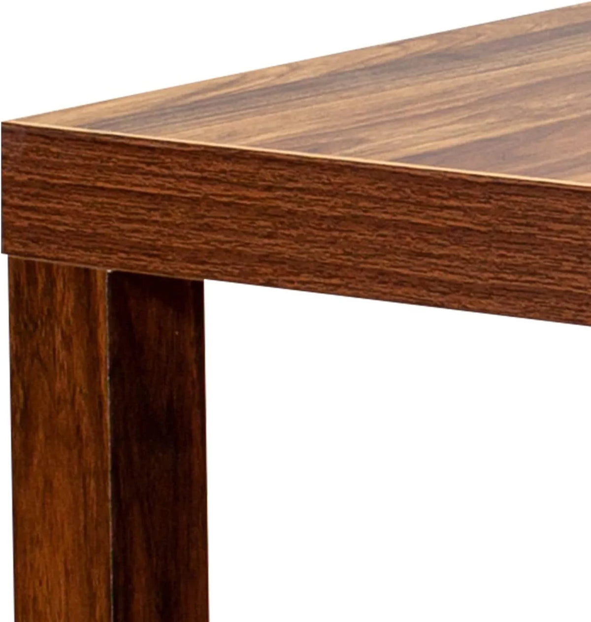 Brown Square Side Tables Set of 2 V33854