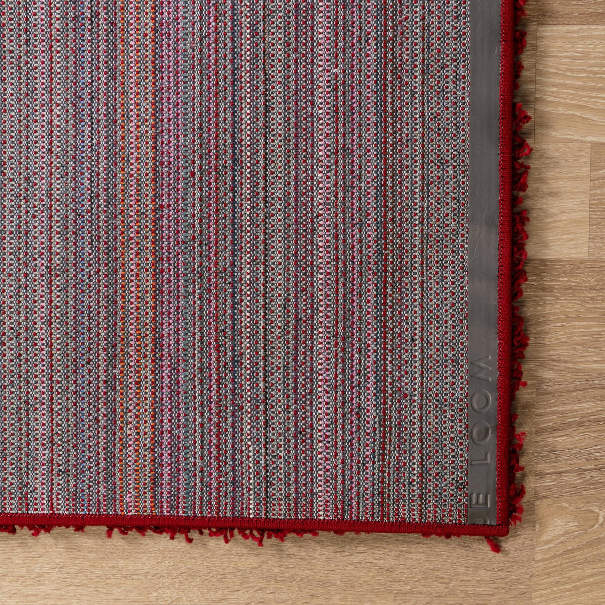 Cherry Red 7' x 10' Shag Rug E372