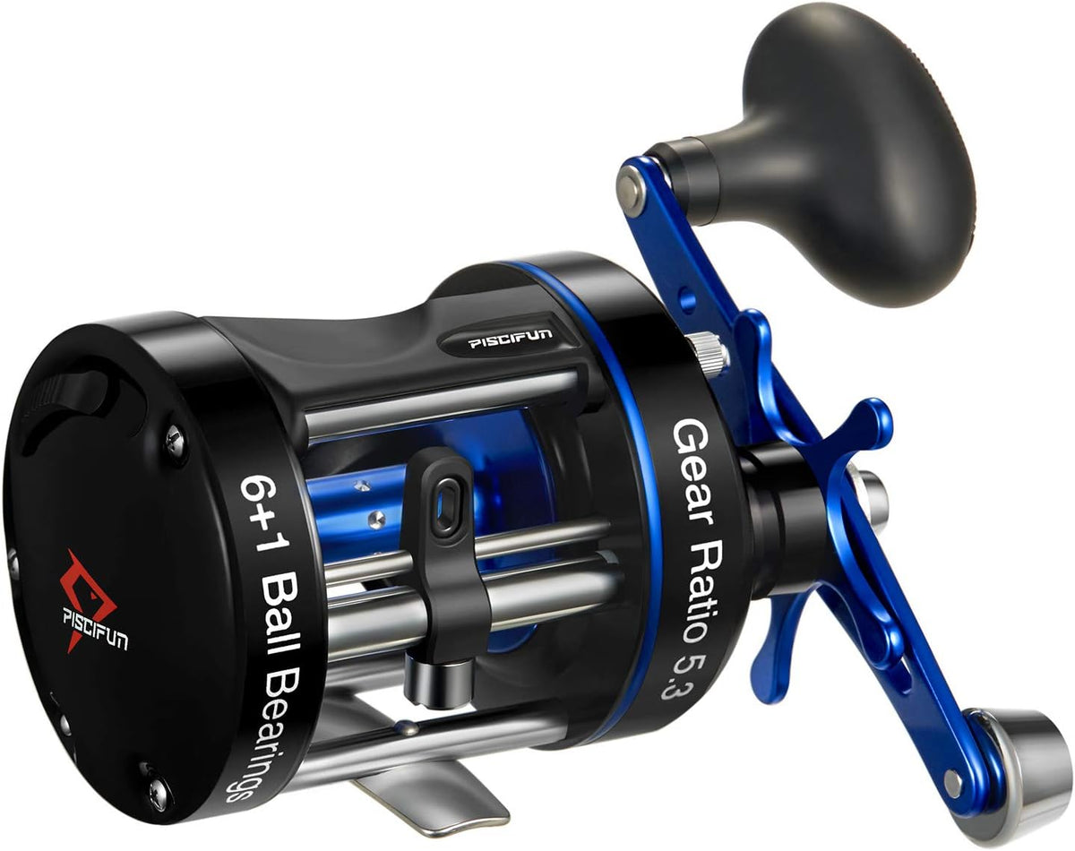 Round Baitcasting Reel Pack of 2 W497848