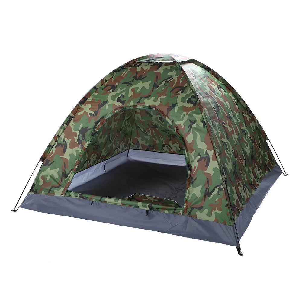 4 Person Outdoor Waterproof Tent Camouflage Shelter I21963
