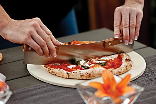 Set of 4 Pizza Grill Stone Tiles R22340