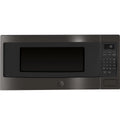 24 Inch 1.1 cu. ft. Capacity Countertop Microwave Black Stainless Steel T2089