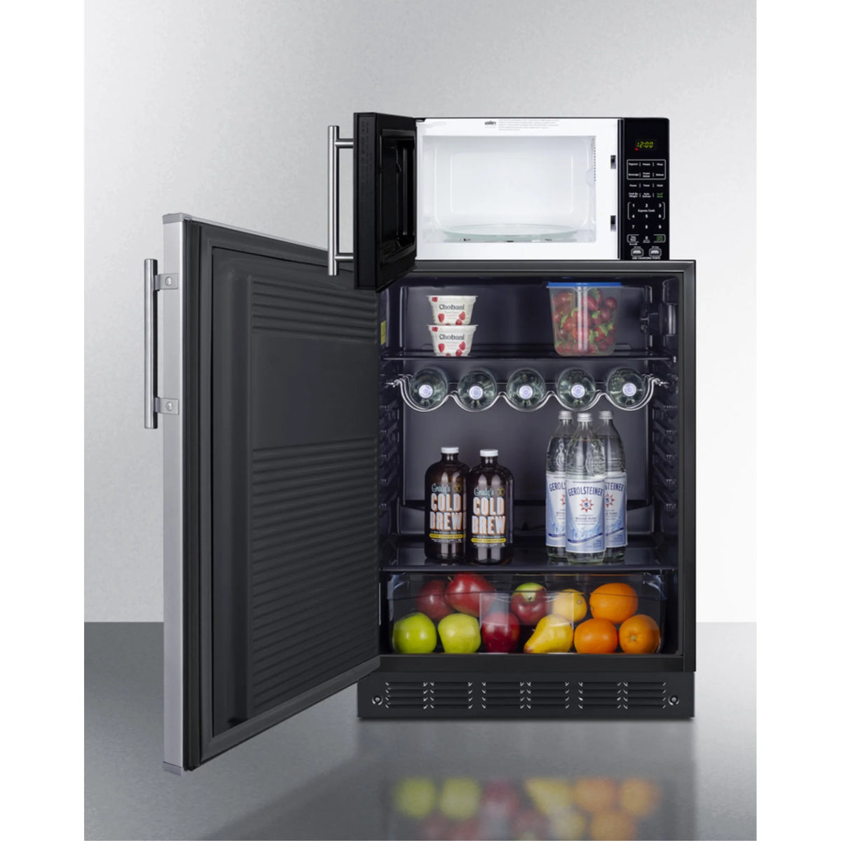 24" Wide 5.1 Cu. Ft. Left Hinge Compact Freezerless Refrigerator S254