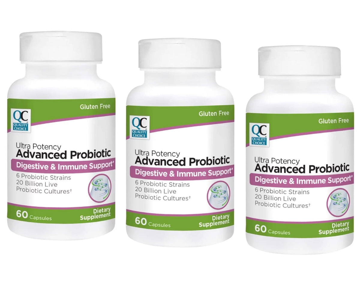 Probiotic Digestive & Immune Support Capsules, 60 Count R108598