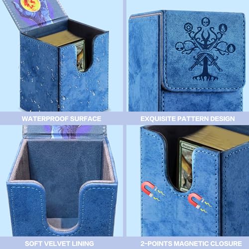 Red Trading Card Storage Box with 10 Dividers M7789