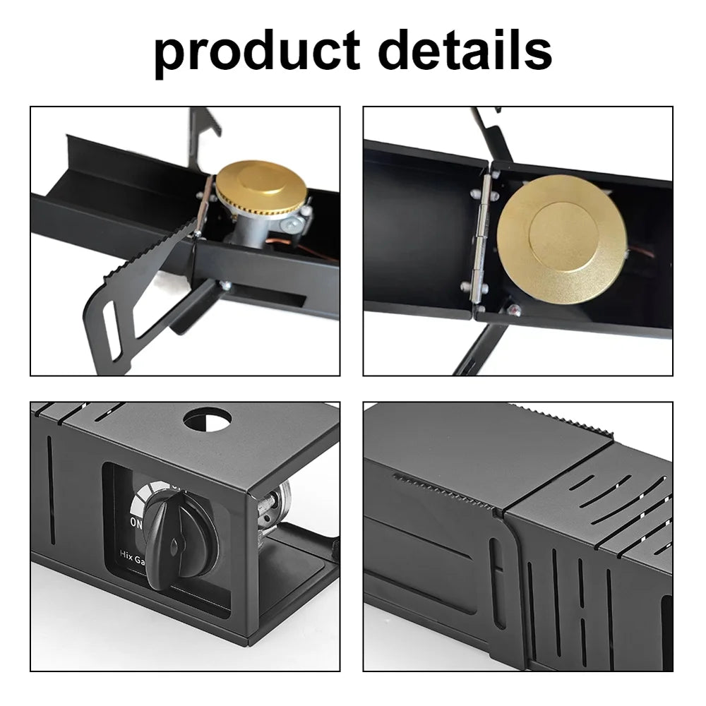 Cassette Stove Portable Camp Butane Stove B297654
