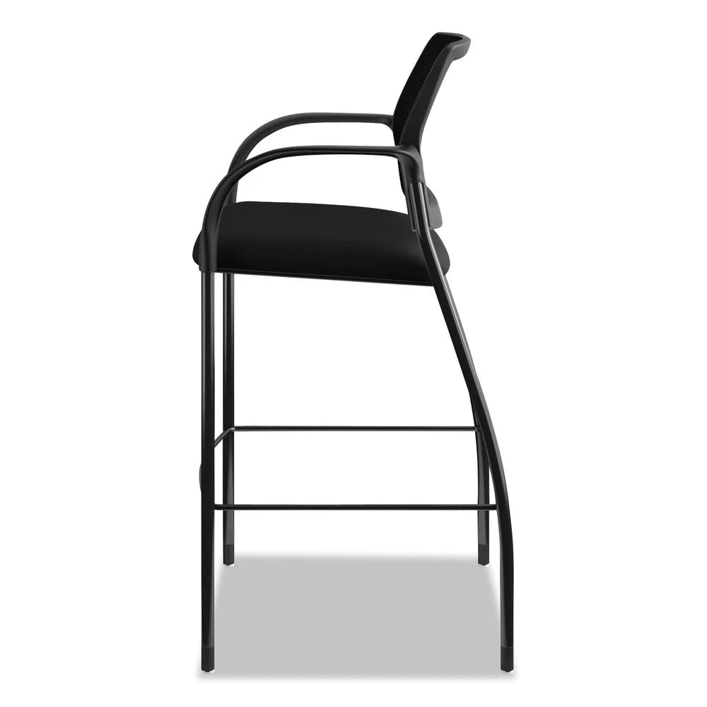 Black Cafe-Height Stool R66162