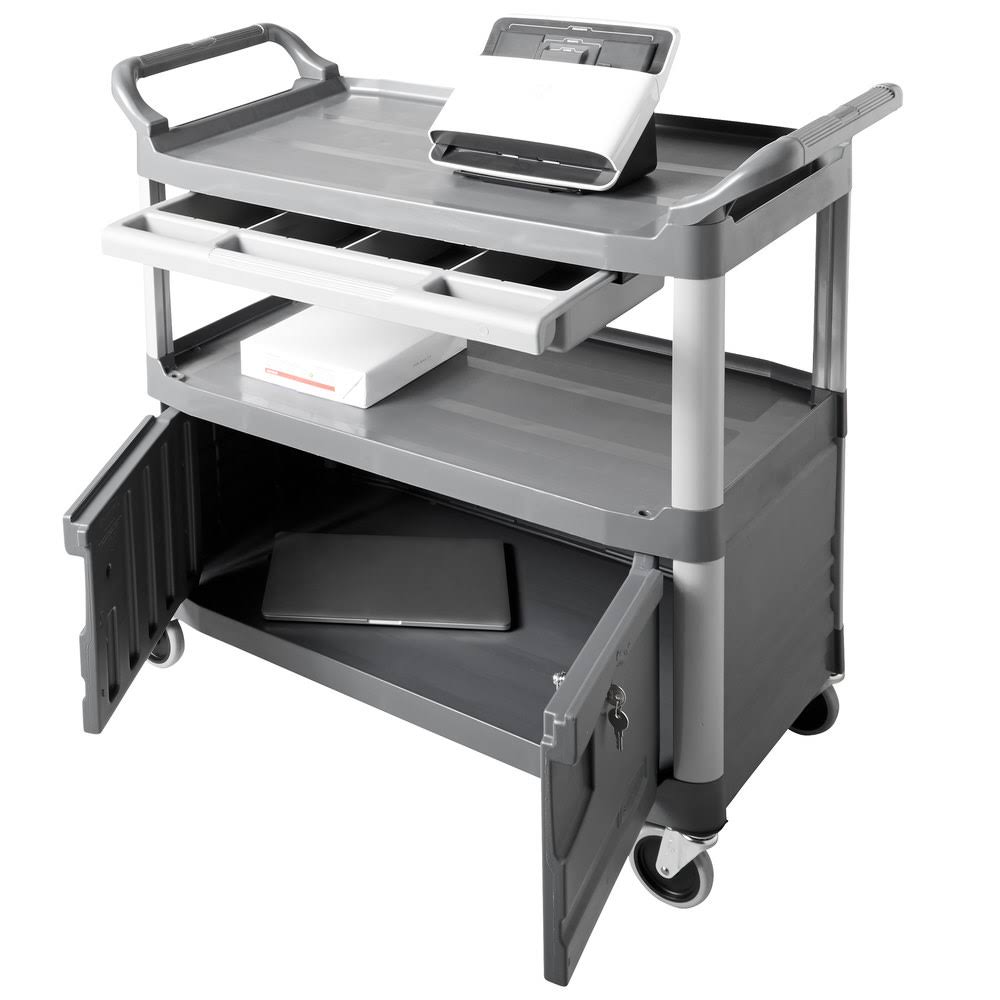 Gray Instrument Cart Q853