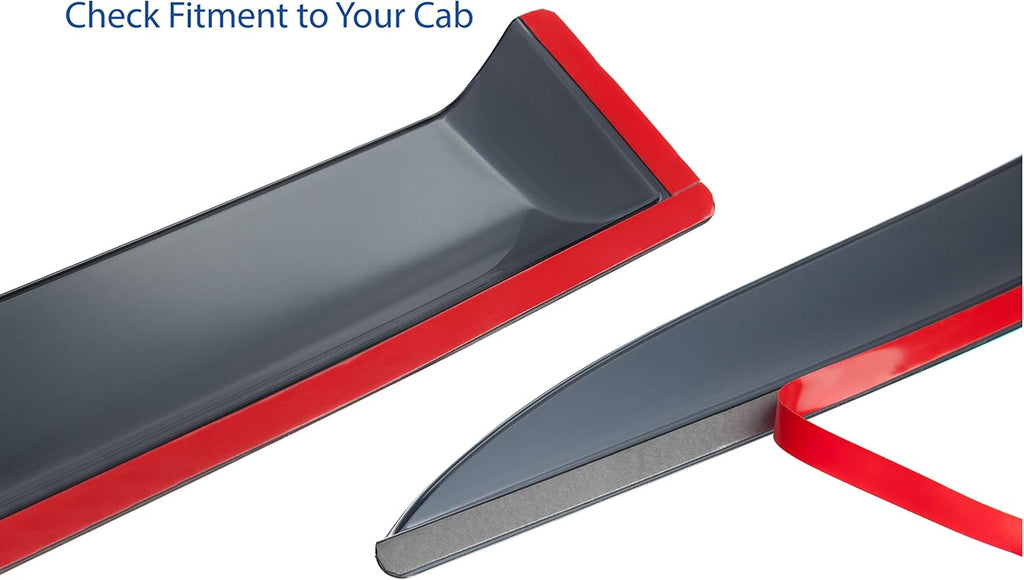 Tape-on Window Deflectors 4 pcs D41391