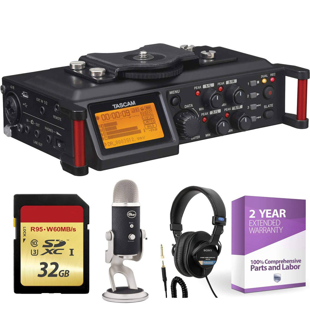 4-Channel Audio Recording Device with 32GB Memory Card G69179