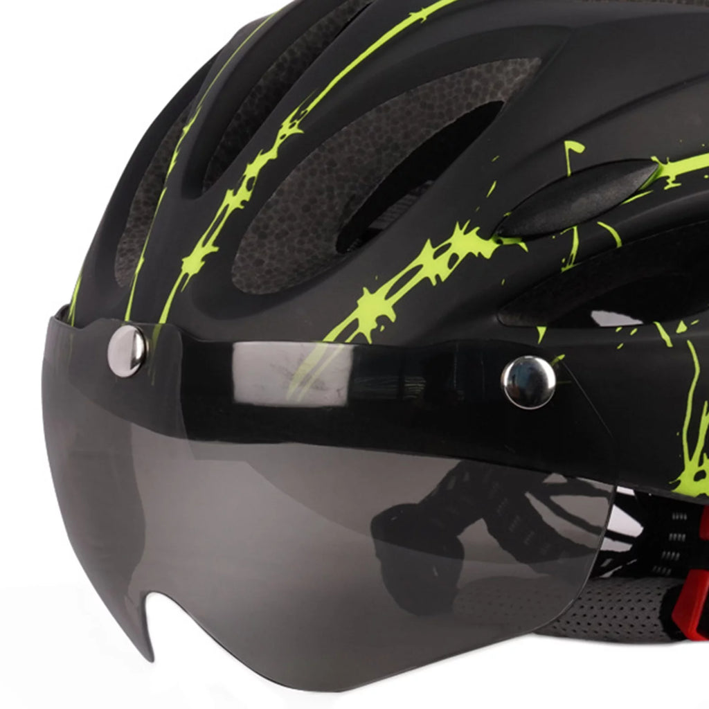 Ultralight Adjustable Cycling Helmet with Goggles N532005