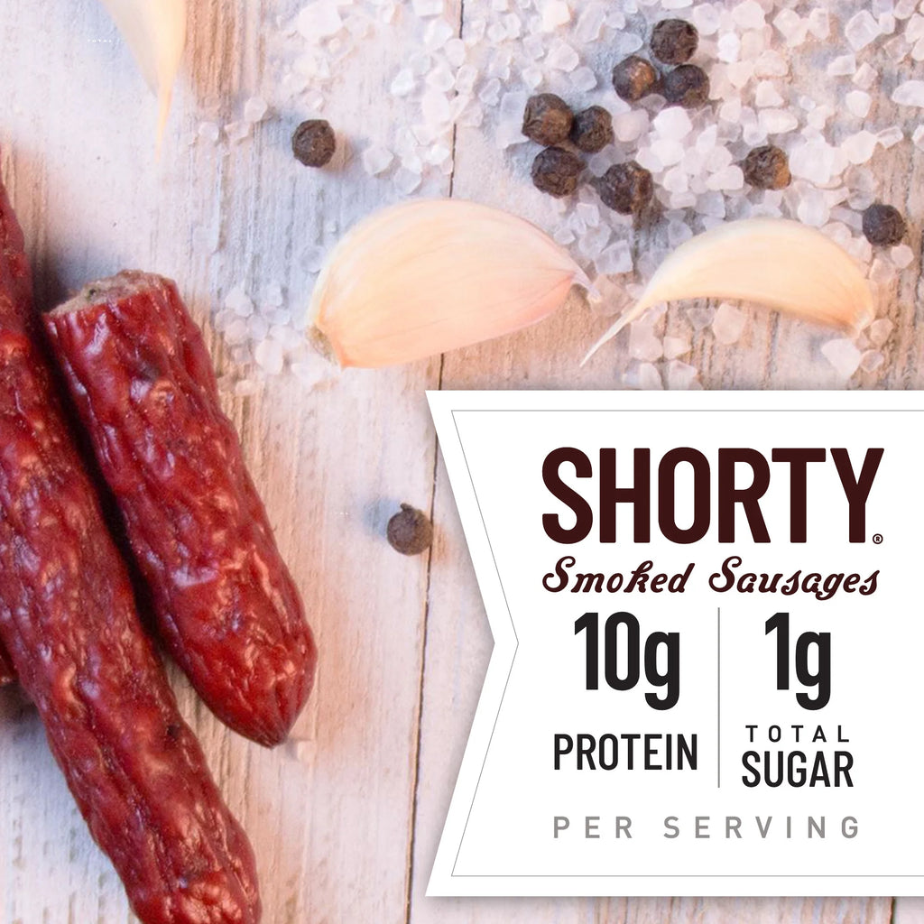Smoked Shorty Sausages, 12 Ct T6196