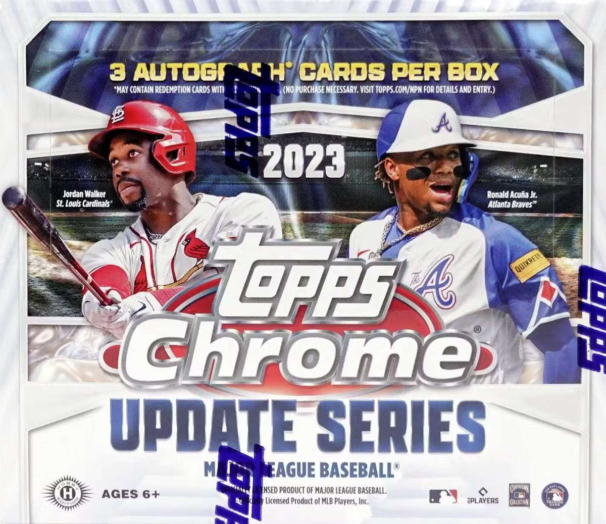 2023 Chrome Update Series Baseball Trading Card Hobby Jumbo Box W754907