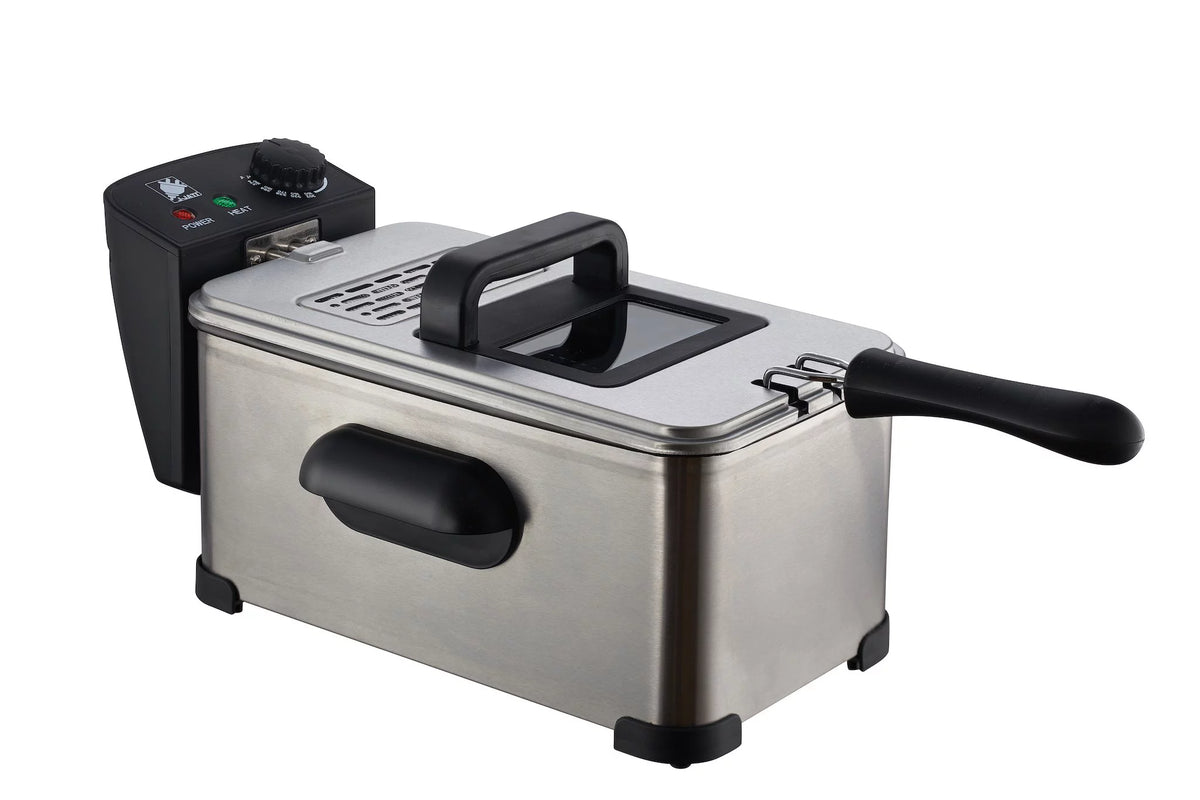 Stainless Steel Deep Fryer with Basket S5003