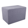 Light Grey Storage Ottoman Z469309