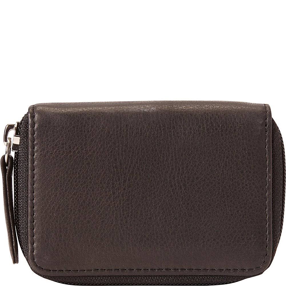 Eight Hook Zip Key Case with Valet (Black) Y936072