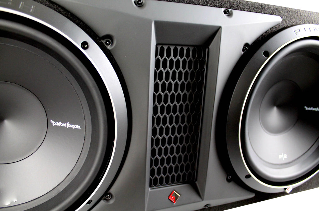 12 Inch 2400 Watt Dual Loaded Subwoofer Enclosure W771023