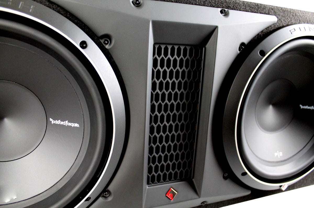 12 Inch 2400 Watt Dual Loaded Subwoofer Enclosure W771023