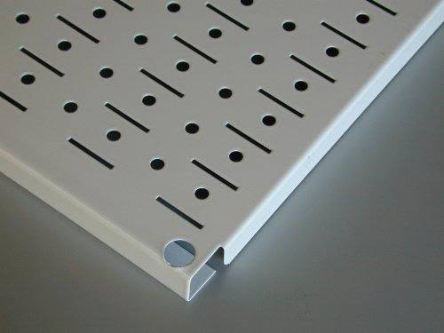 Green 4ft Metal Pegboard Tool Storage Kit with Blue Accessories L732664