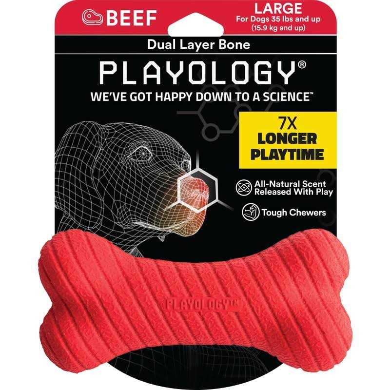 Dual Layer Bone Dog Toy L905258