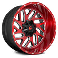 20x10 Candy Red Milled Wheel Y8597