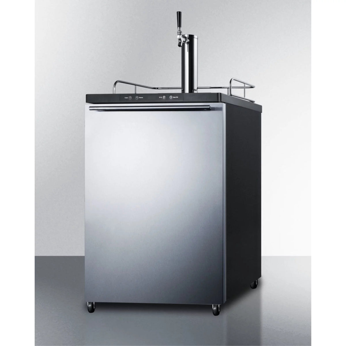 Built-in Beer Dispenser with Digital Thermostat and Stainless Steel Door G4514
