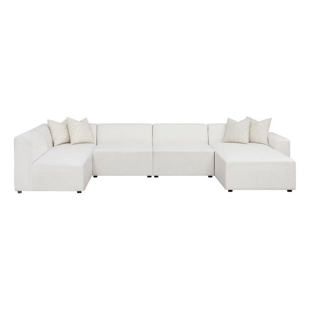 6-piece Fabric Upholstered Modular Sectional I811