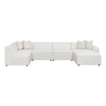 6-piece Fabric Upholstered Modular Sectional I811