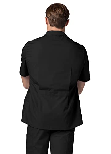 Zippered Short Sleeved Scrub Jacket P30435