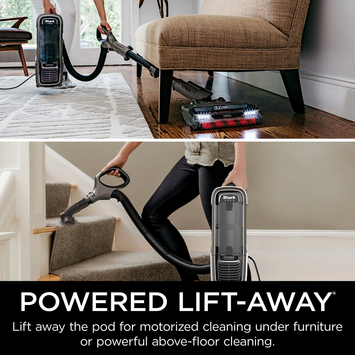 Upright Vacuum with DuoClean Self-Cleaning M2988