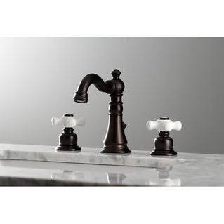 Brushed Brass Widespread Bathroom Faucet Y9663