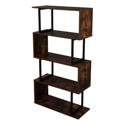 Steel Geometric Bookcase U871