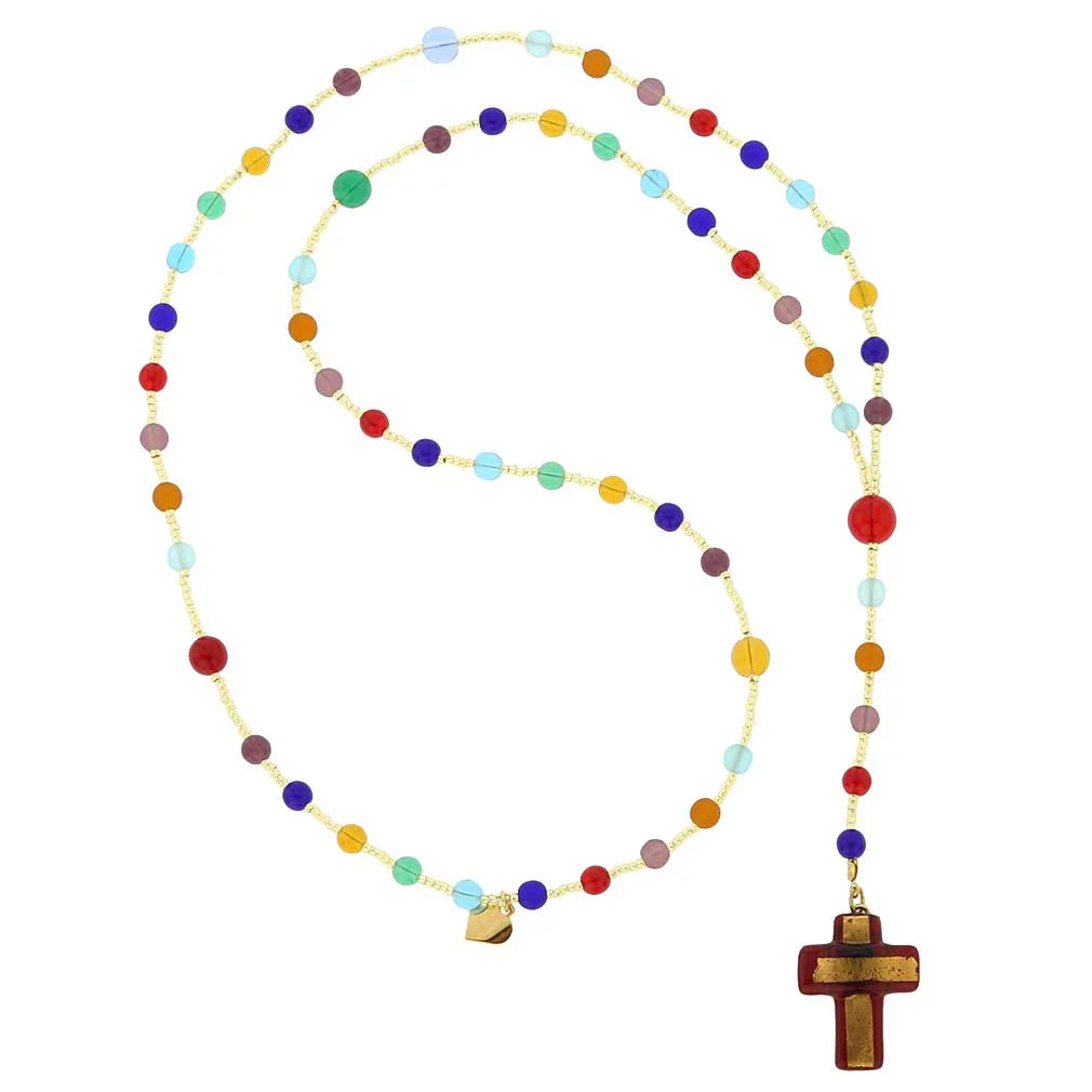 Murano Glass Rosary A678