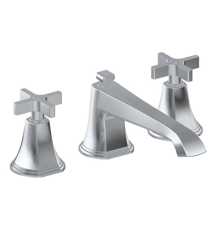 Polished Nickel Double Handle Roman Tub Faucet B96876