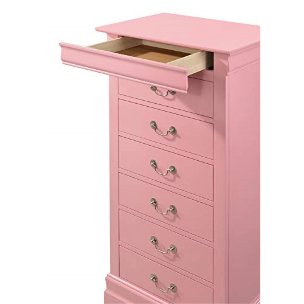 Pink 7 Drawer Lingerie Chest R59557