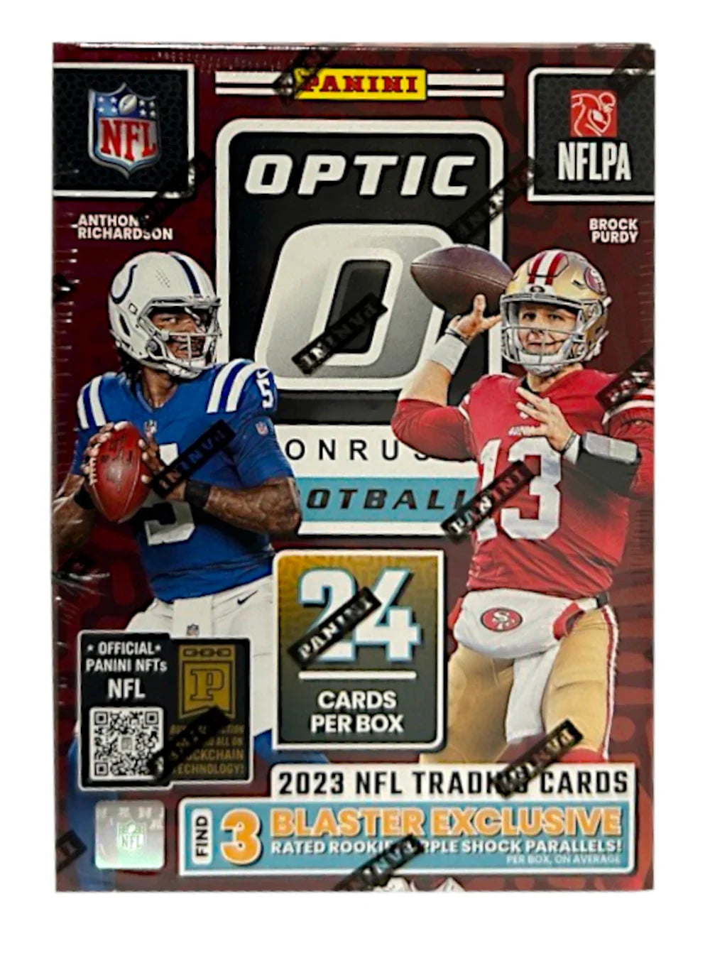 2023 Panini Donruss Optic Football Blaster Box Trading Cards Y711442