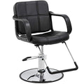 Black Heavy Duty Swivel Hydraulic Pump Barber Salon Chair X3916