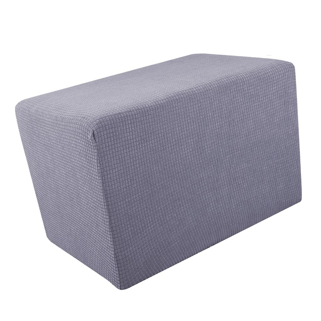 Light Grey Storage Ottoman Z469309