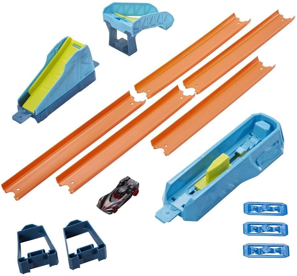 13 Component Parts 1:64 Scale Toy Car Track Set H844539