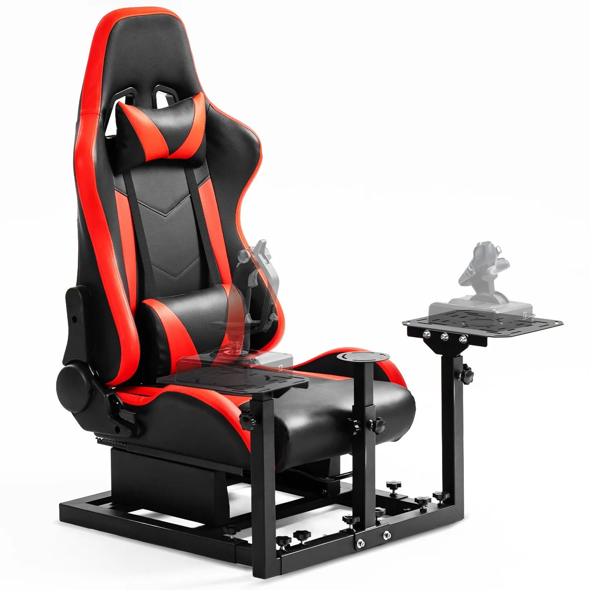 Flight Simulator Cockpit with Red Seat S597974