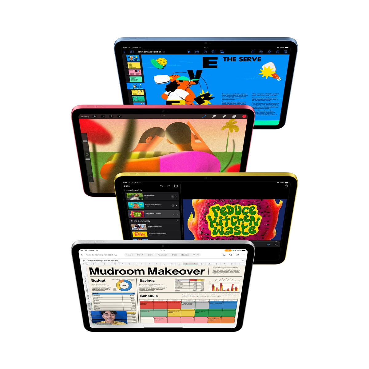 10.9-inch iPad Wi-Fi + Cellular 64GB Pink X81281