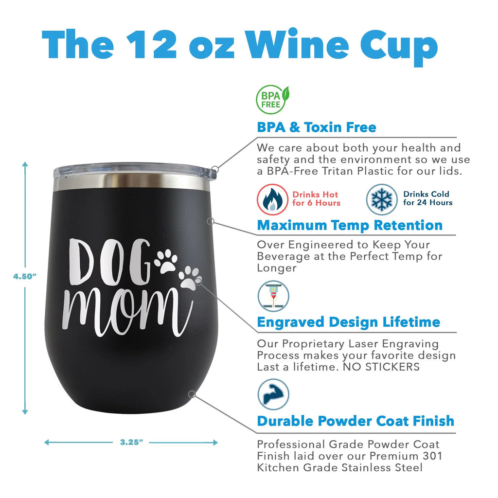 12 oz Engraved Red Wine Cup H449529