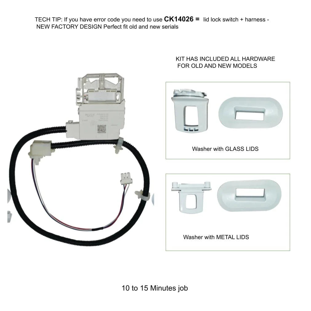 Lock Lid for Washer Dryer J60442