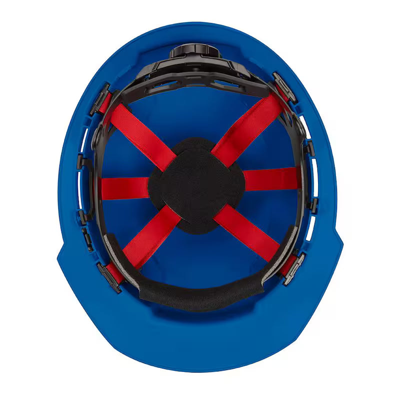 Blue Type 1 Class C Vented Hard Hat 10-Pack E12062