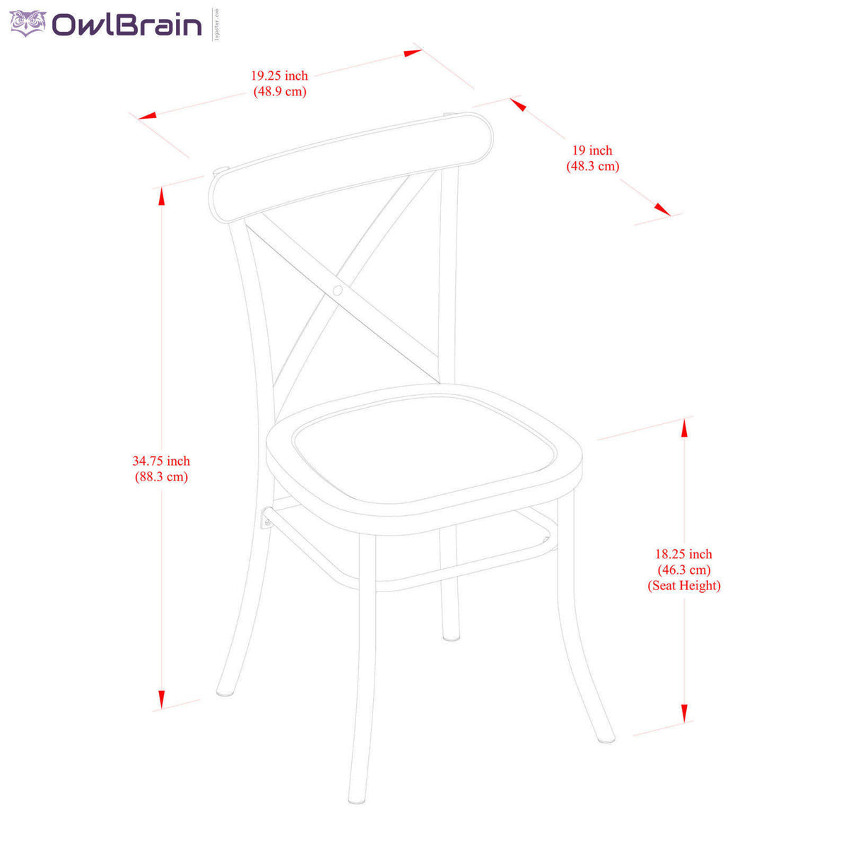 Distressed Green Dining Chair, Set of 2 H66613