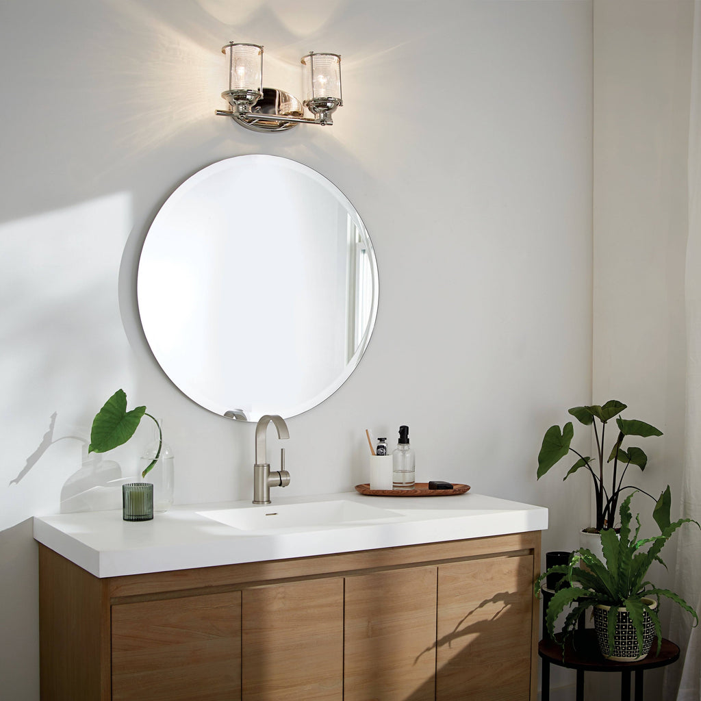 Polished Nickel 2 Light Bath R65626
