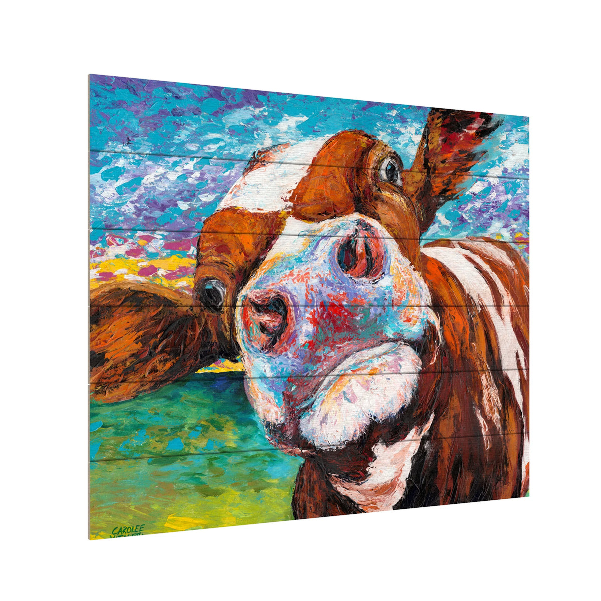 Wood Slat Art 18x22 J1577