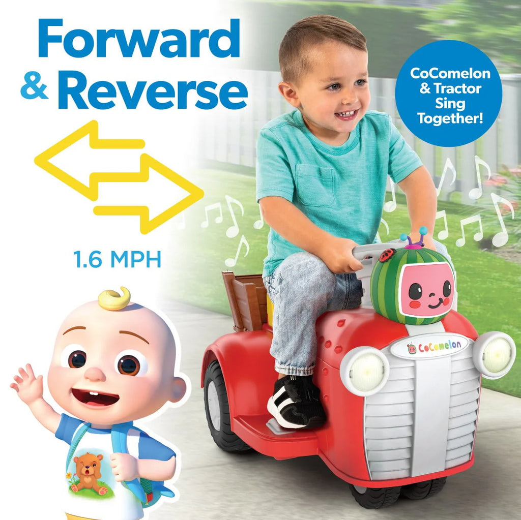 6 Volt Interactive Tractor Ride-On O168