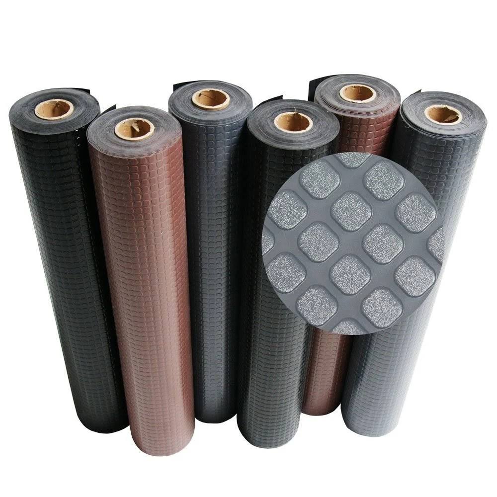 Brown 2 mm Rubber Flooring Rolls N55133